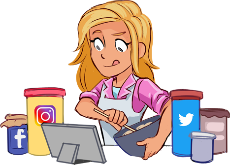 social media content creation